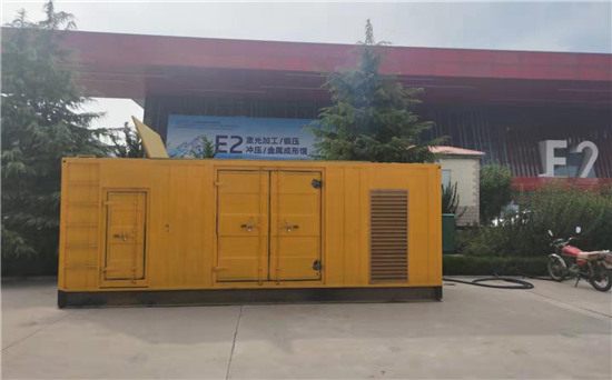 东丽1200KW发电机出租