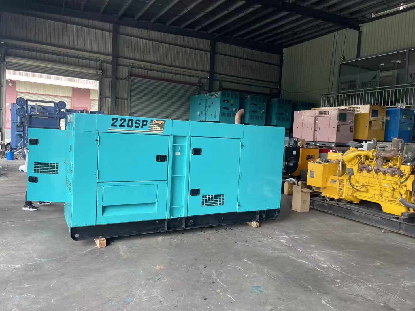 东丽600kW柴油发电机组带载能力？